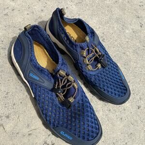 Clohco Outdoor Water Hiking Men's Shoes Size 46 Mesh Navy Blue